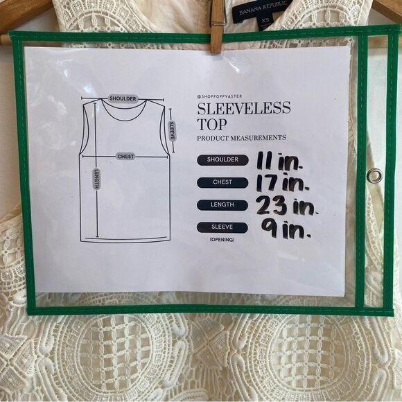 Banana Republic Lace Appliqué Crochet Sleeveless Top - Women's XS - Picture 8 of 8